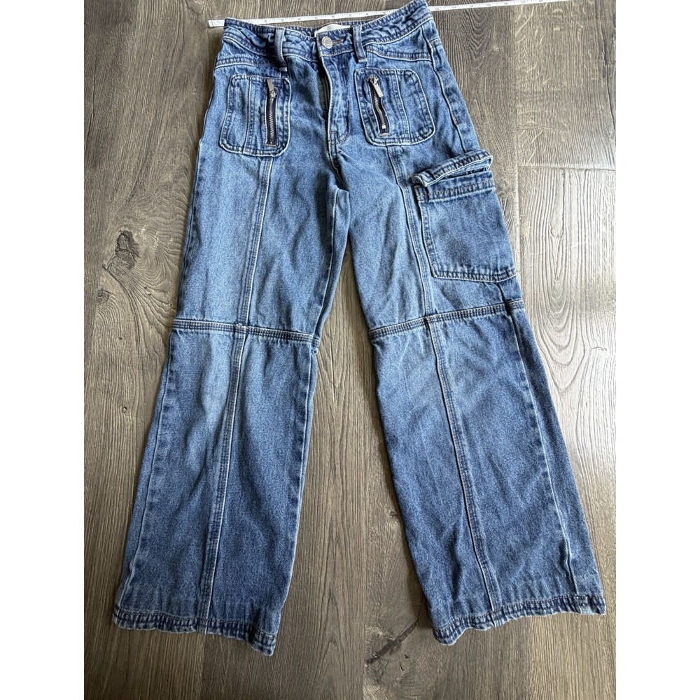 Habitual Wide Leg Girls Denim Jeans Size 10 , Nordstrom